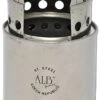Stainless Wood Stove -France Camping Soldes Boutique alb forming rechaud acier bush buddy