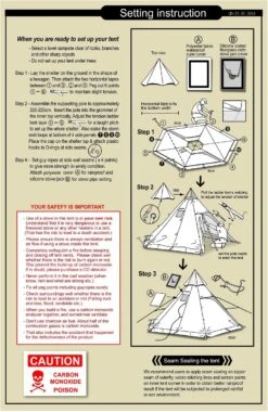Luxe Outdoor Megahorn III -France Camping Soldes Boutique assenbly megahorn iii webpost
