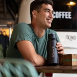 LifeStraw Go 2 Stainless Steel 0.7L -France Camping Soldes Boutique filtre bouteille gourde lifestraw go 2 stainless 07