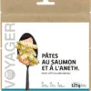 Pâtes Au Saumon Et à L'aneth - Voyager -France Camping Soldes Boutique pates au saumon et aneth voyager