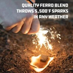 UCO Survival Fire Striker Ferro Rod -France Camping Soldes Boutique pierre a feu uco survival fire striker ferro rod 03