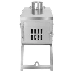 Winnerwell Fastfold Plus Titanium Nested Pipe M-sized Camping Stove -France Camping Soldes Boutique poele winnerwell fastfold plus titanium nested pipe camping stove 03