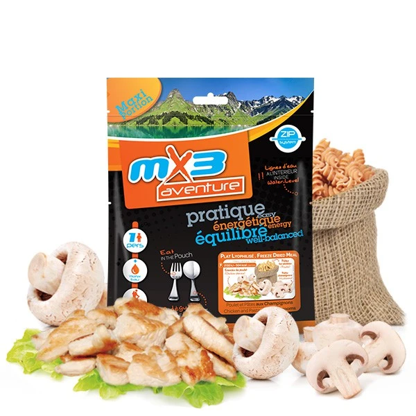 Poulet Et Pâtes Aux Champignons - MX3 3 Poulet Et Pâtes Aux Champignons - MX3
