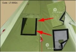 Luxe Outdoor Megahorn III -France Camping Soldes Boutique tente luxe outdoor megahorn iii