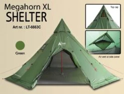 Luxe Outdoor Megahorn XL -France Camping Soldes Boutique tipi luxe outdoor megahorn xl 03